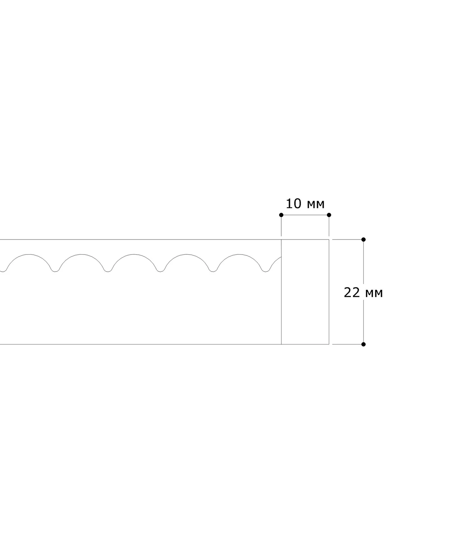 Фасад МИНИМАЛ ФЕРРАРИ 4 чертеж