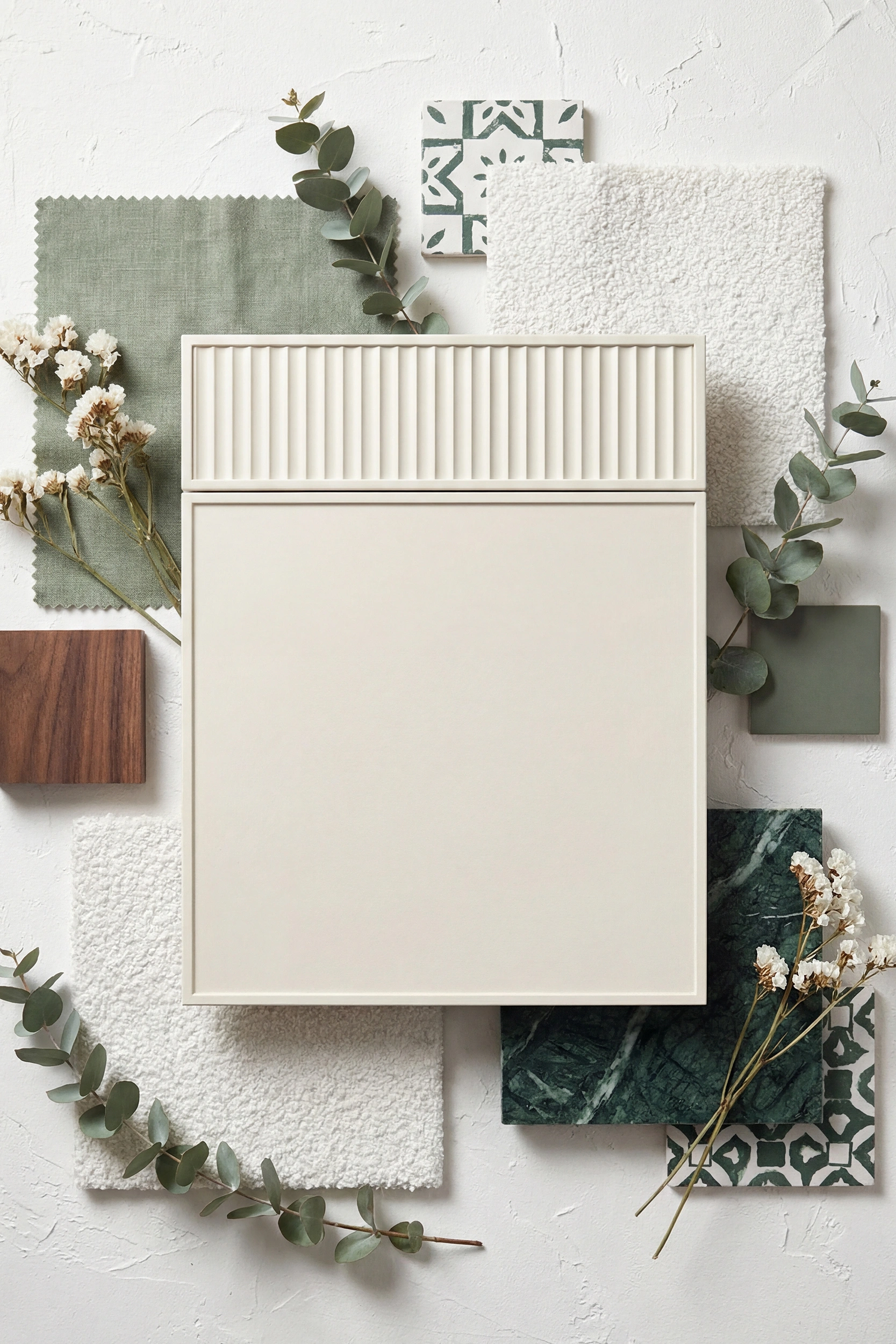 Фасад МИНИМАЛ ВОЛНА 1 белый