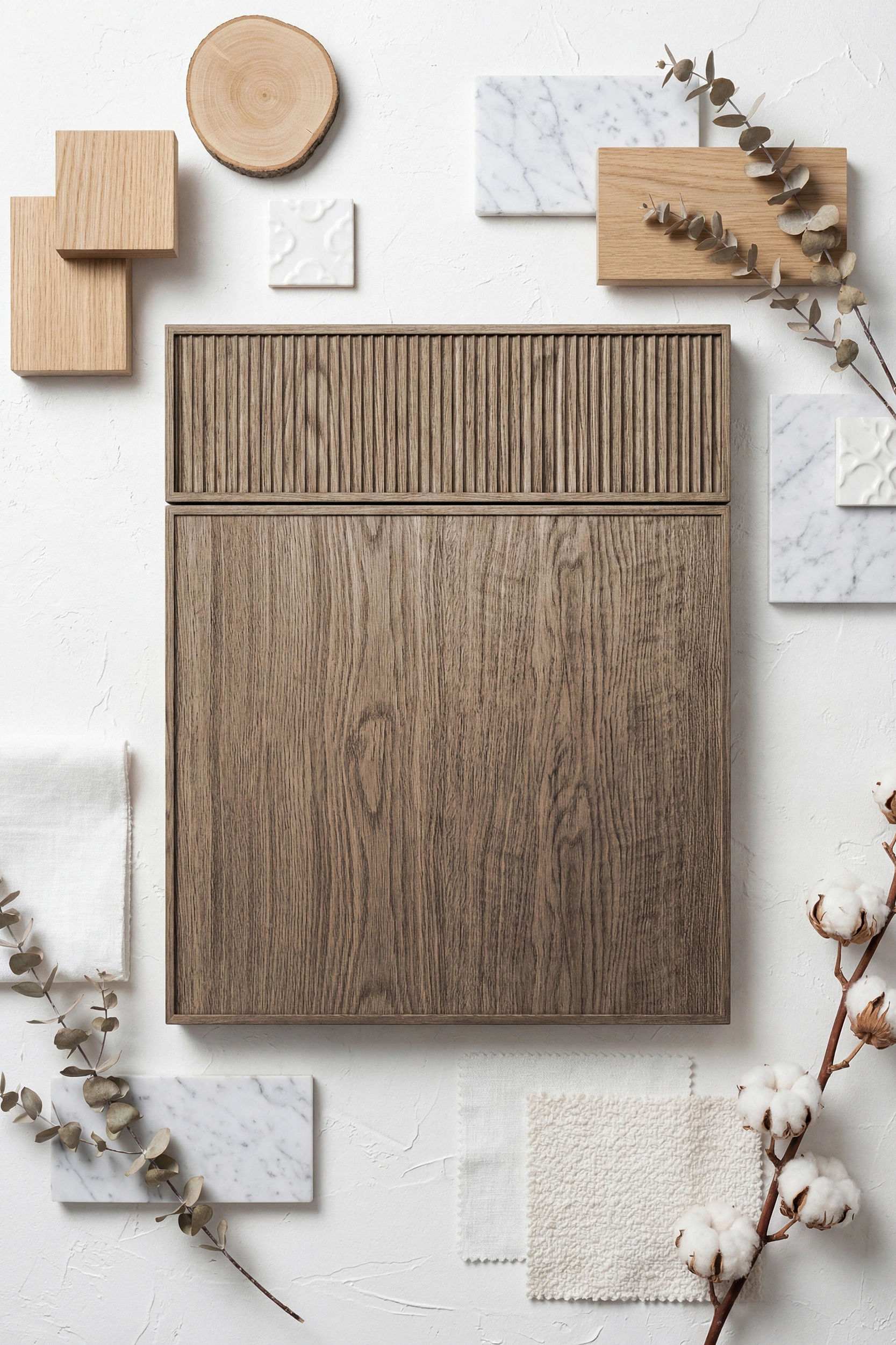 Фасад МИНИМАЛ ВОЛНА 2 дуб