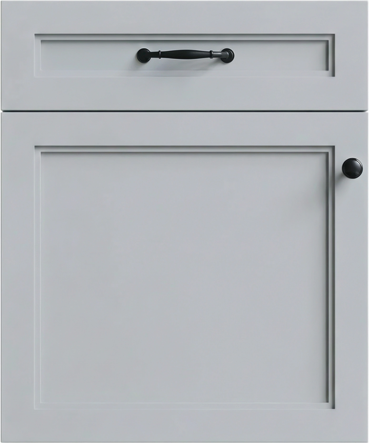 Фасад ОСТИН серого цвета