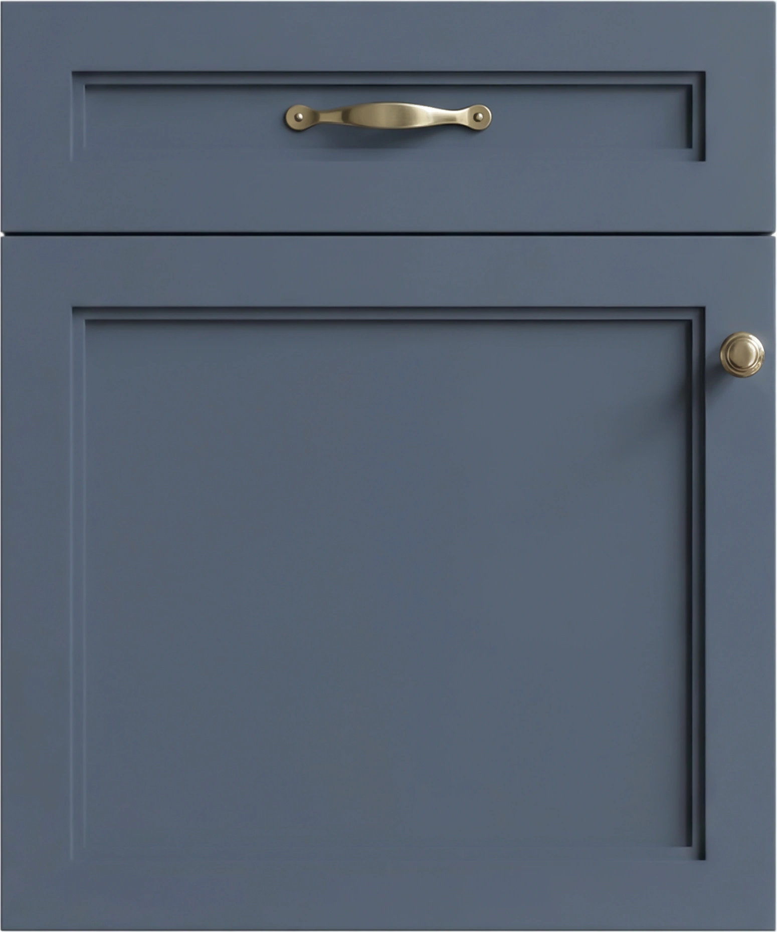 Фасад ОСТИН синего цвета