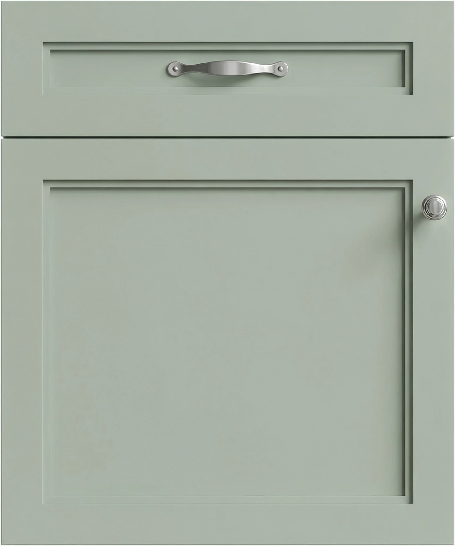 Фасад ОСТИН зеленого цвета