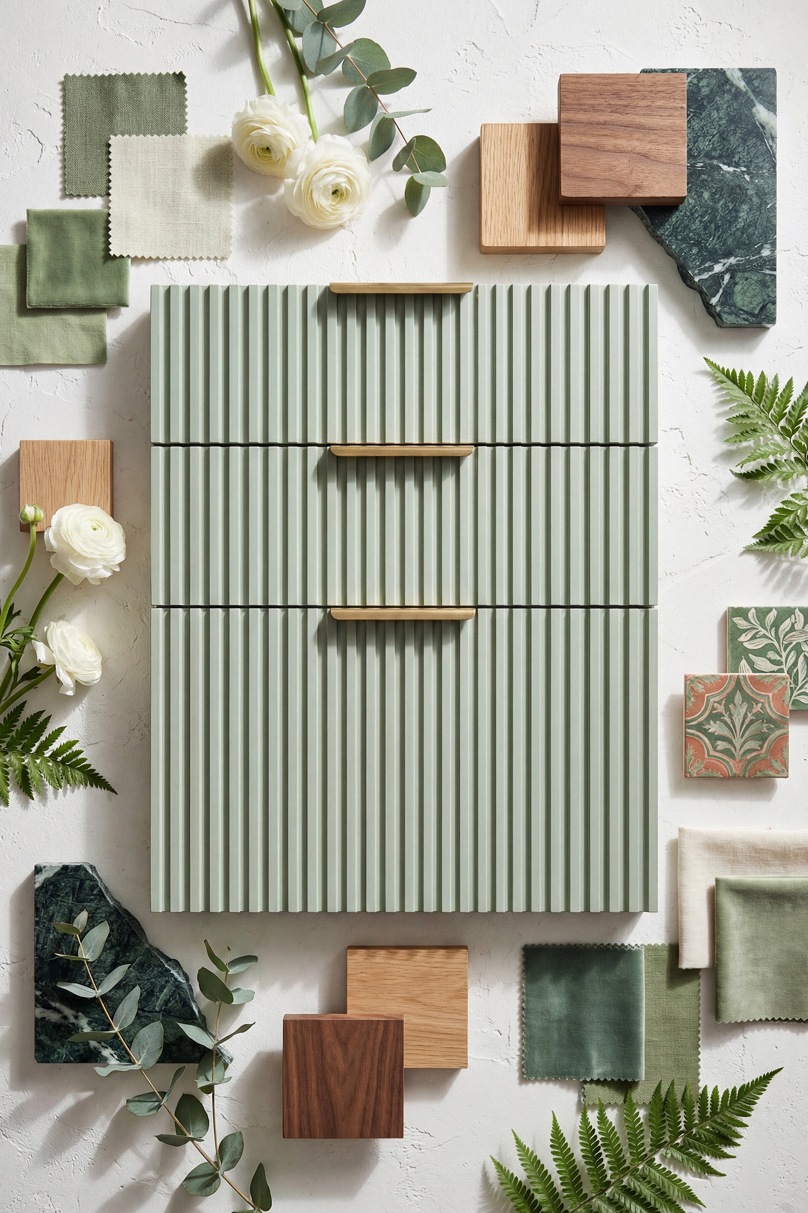 Фасад ПИЛЛАР зеленый