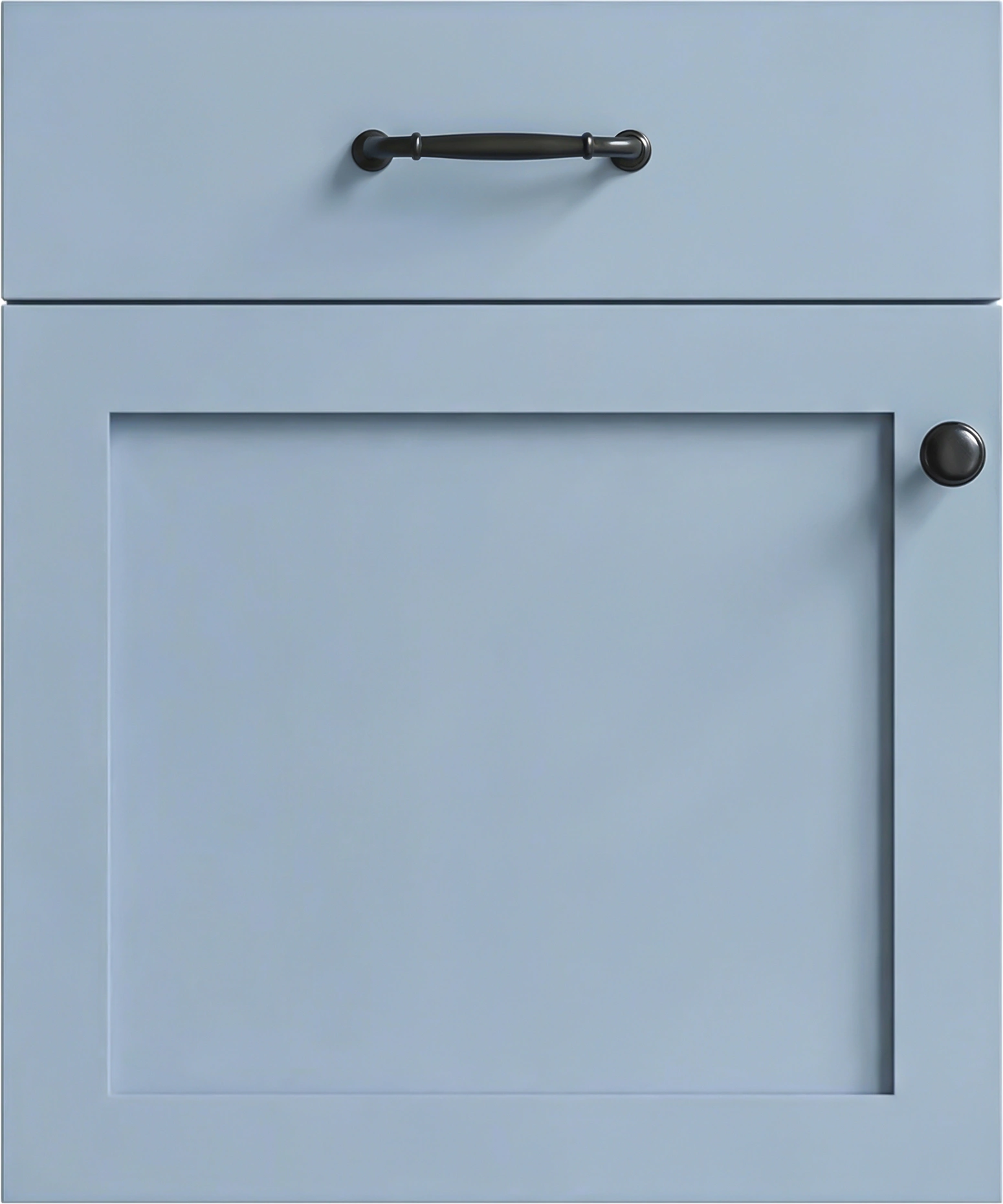 Фасад ШЕЙКЕР небесного цвета