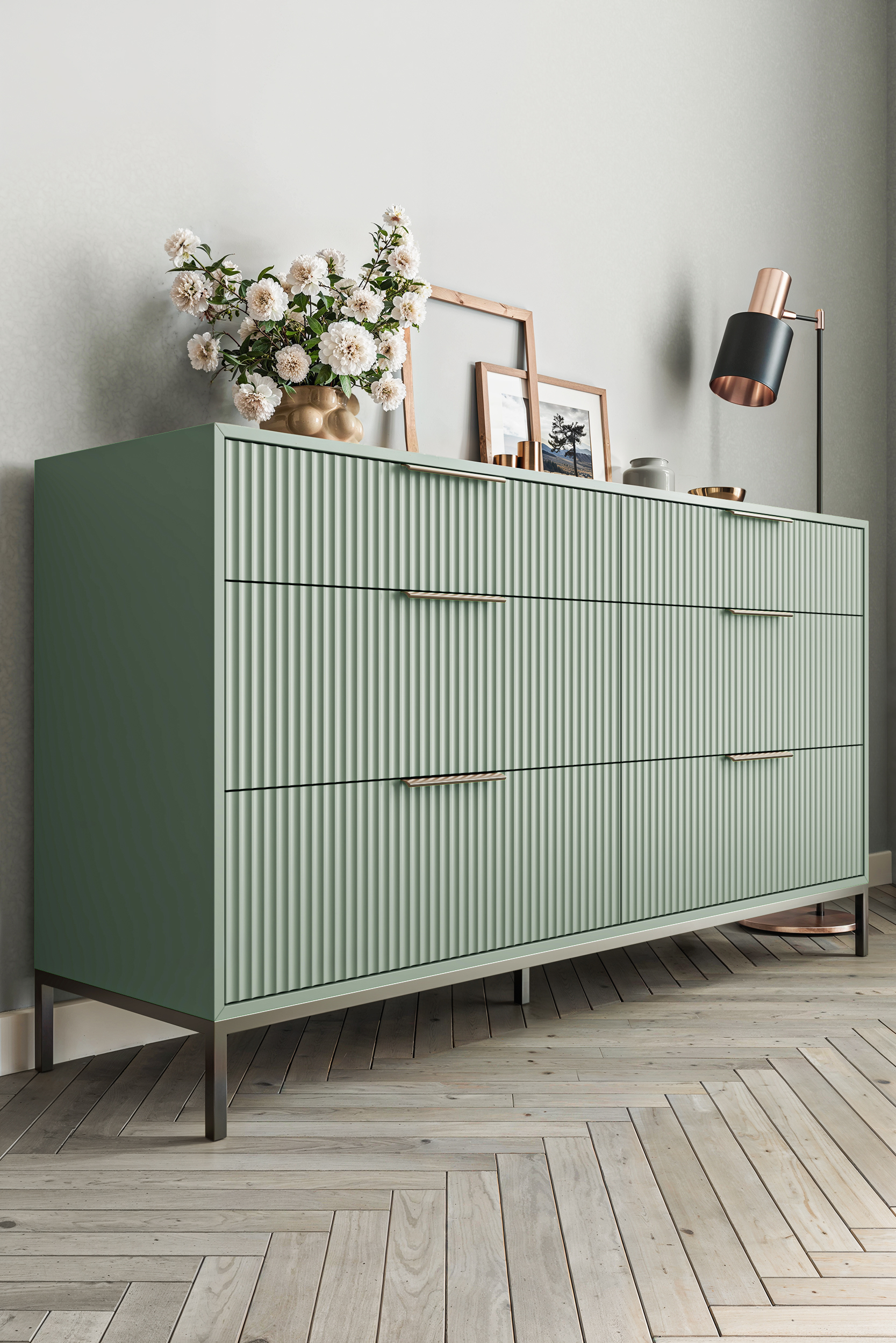 Комод фасад ВОЛНА