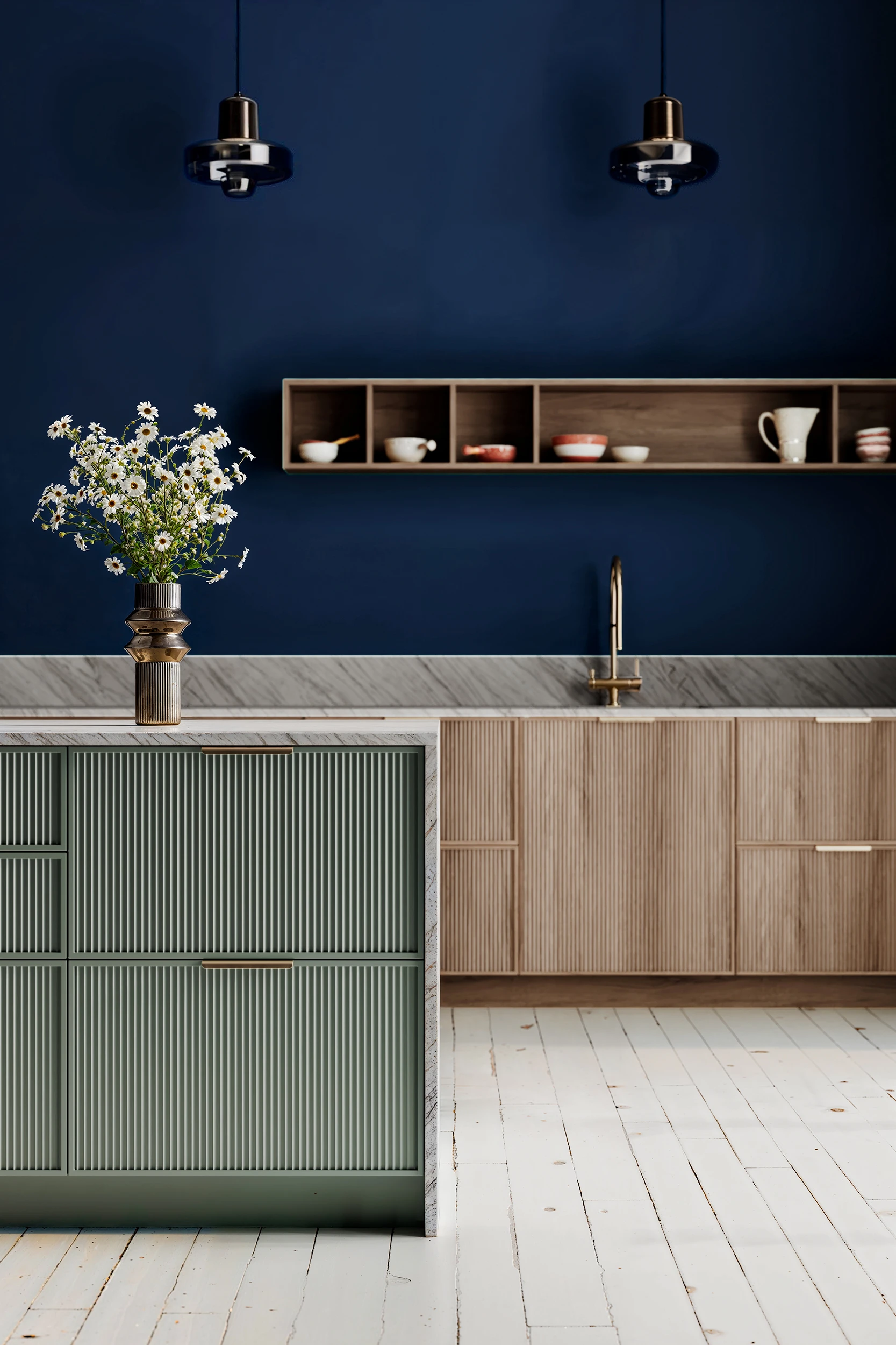 Кухня фасады МИНИМАЛ ВОЛНА 2