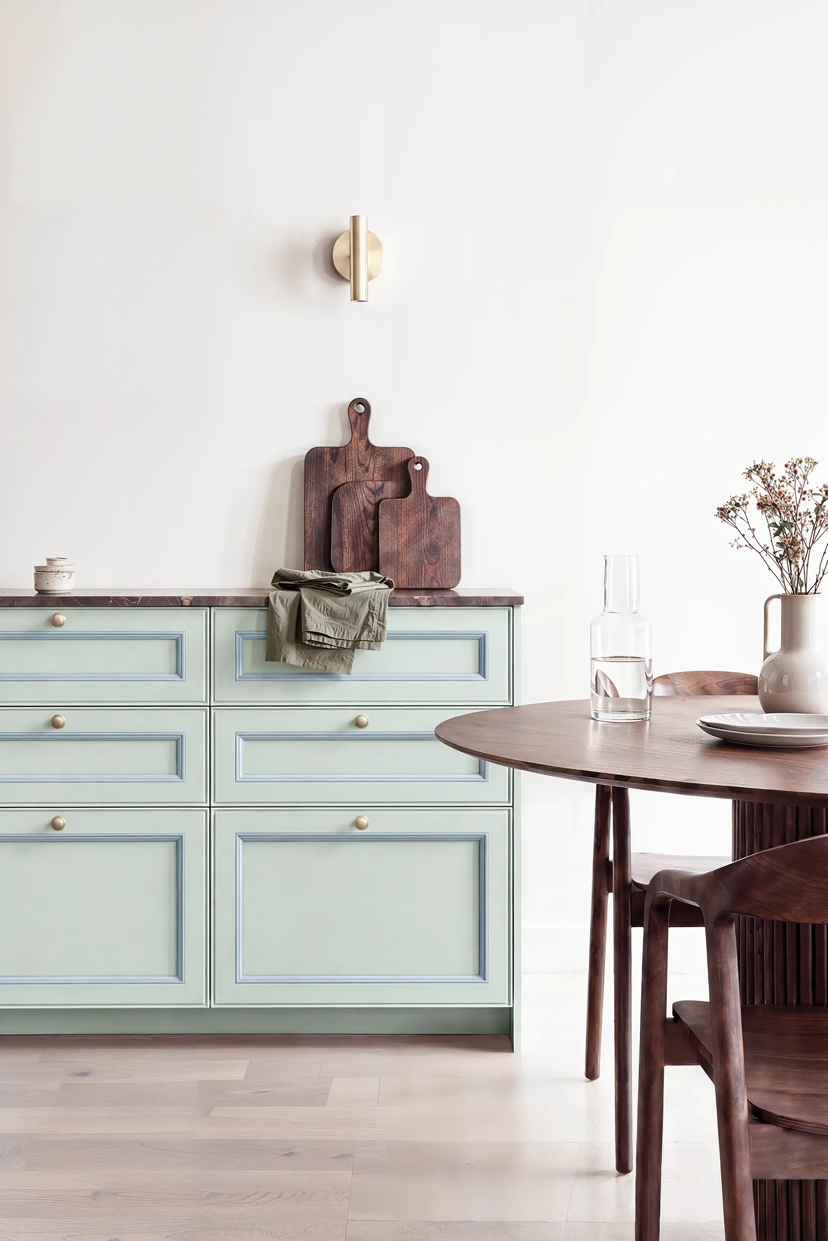 Кухня ГРЕТТА зеленая