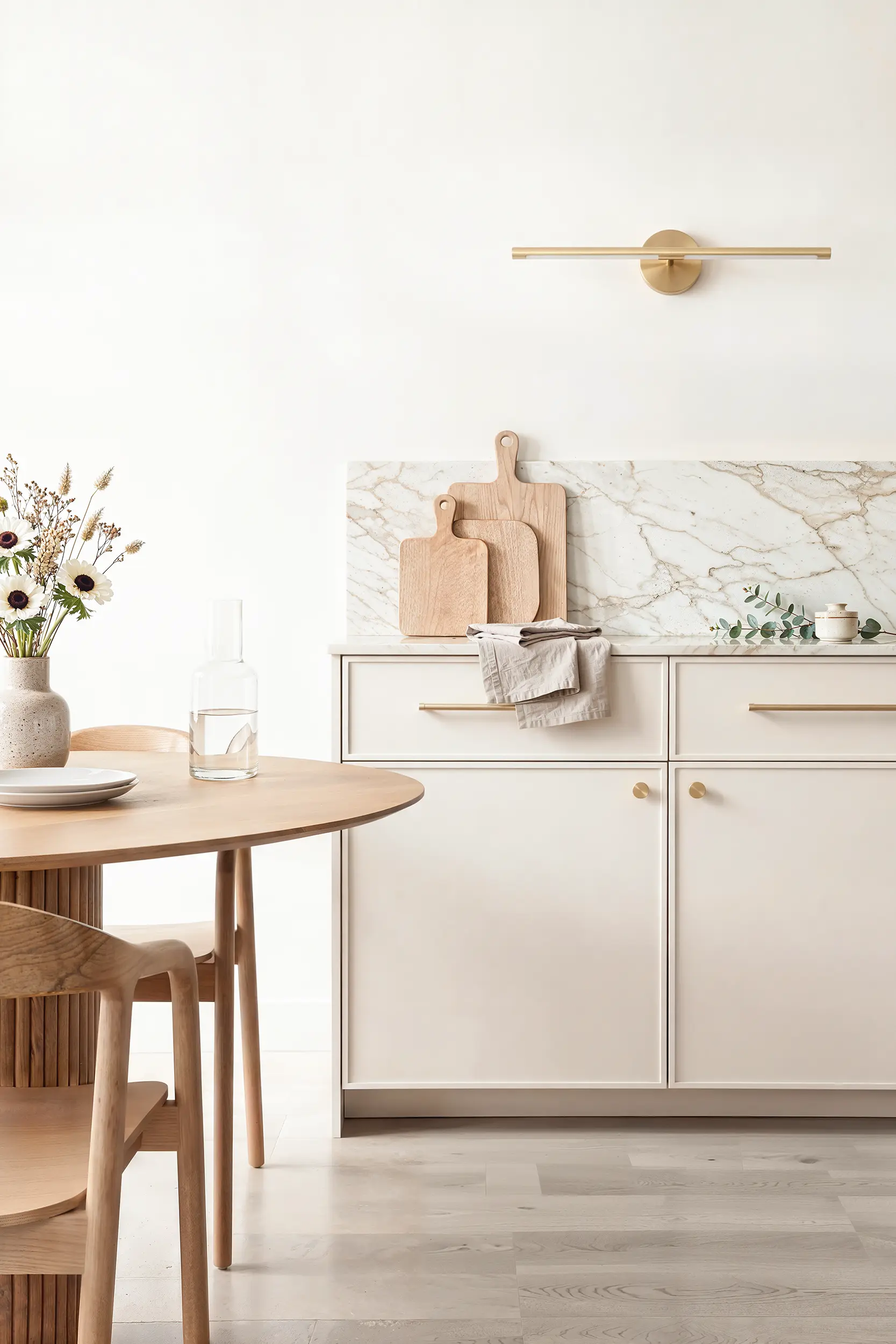 Кухня МИНИМАЛ белая