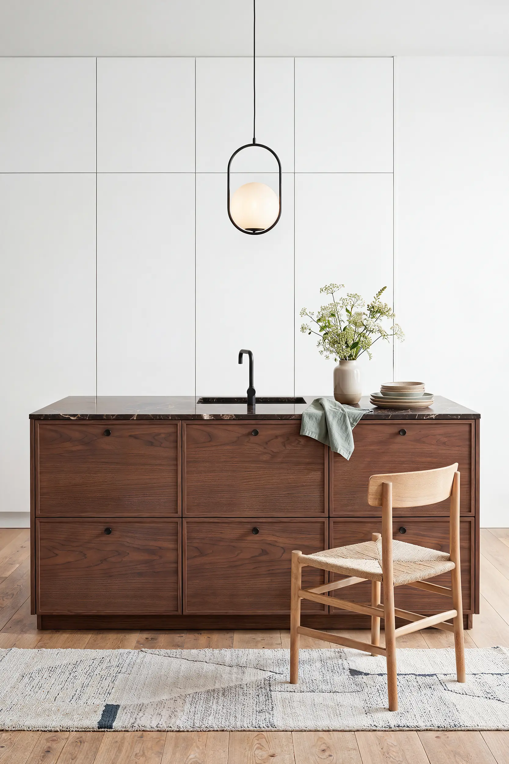 Кухня МИНИМАЛ орех