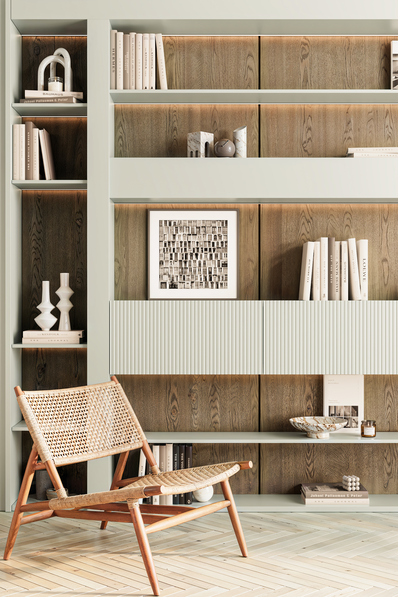 Стеллаж фасад МИРРА Стеллаж фасад МИРРА