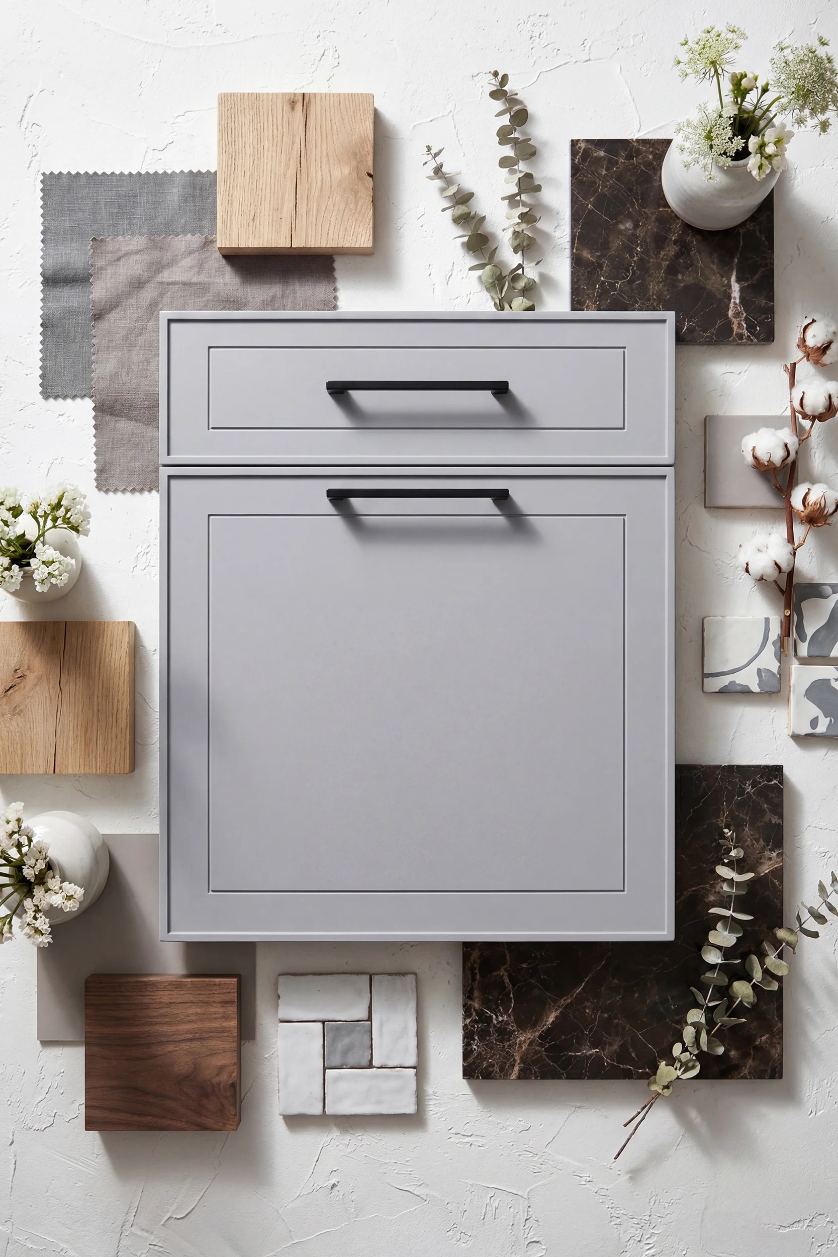 Фасад ДОРИС серый