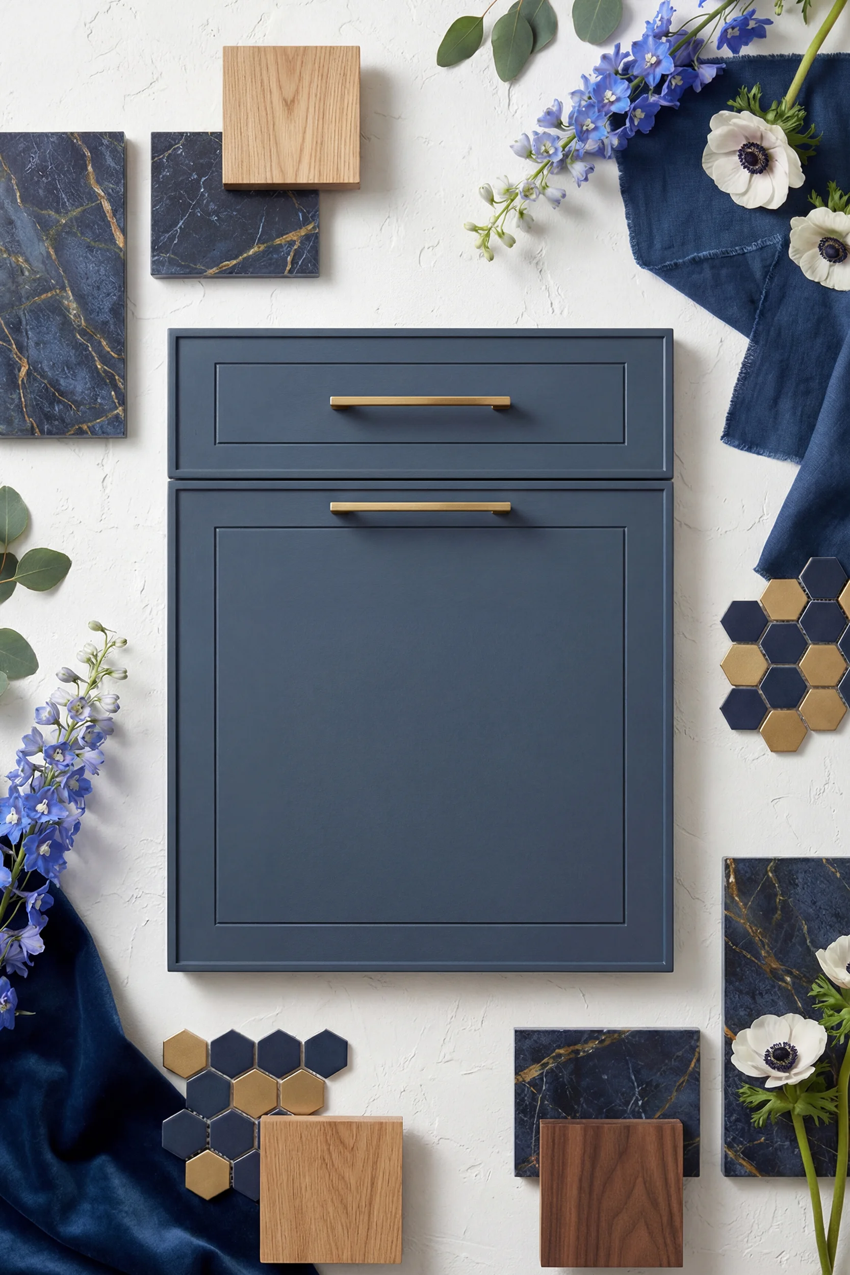 Фасад ДОРИС синий