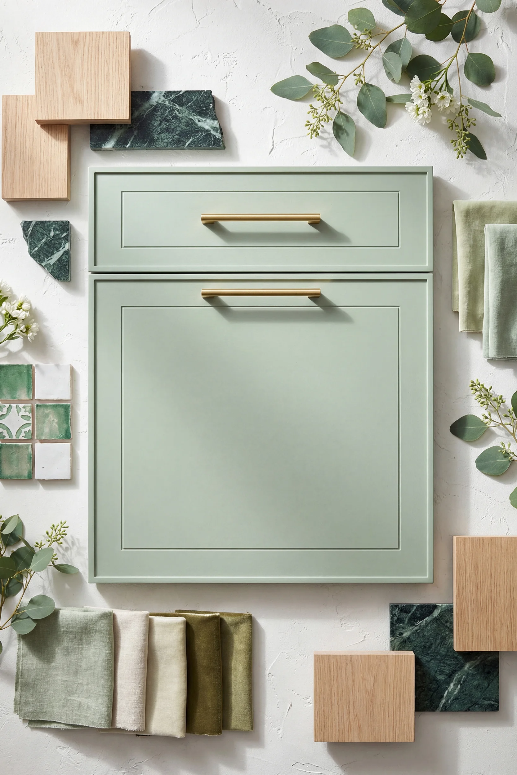 Фасад ДОРИС зеленый