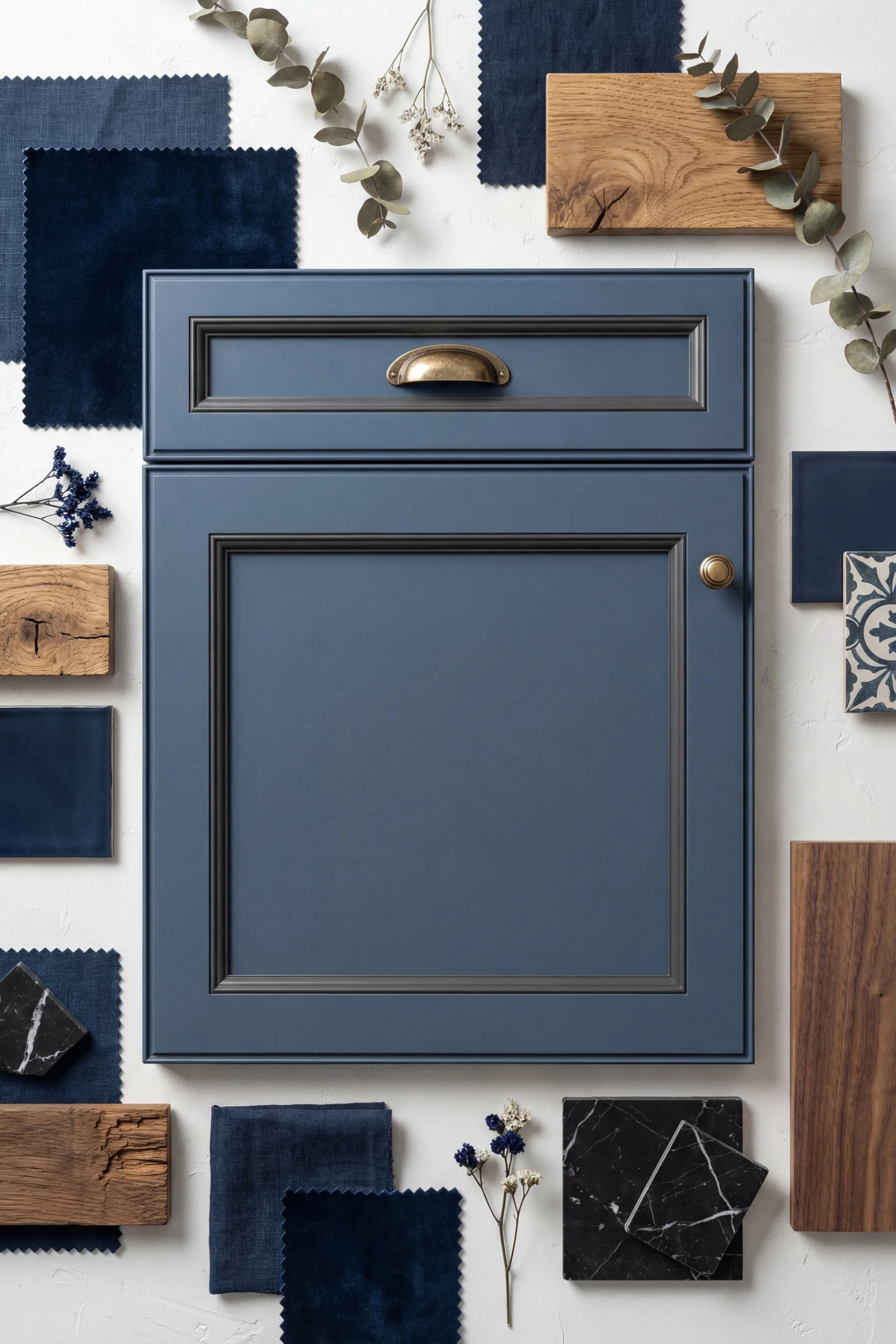 Фасад ГРЕТТА синий