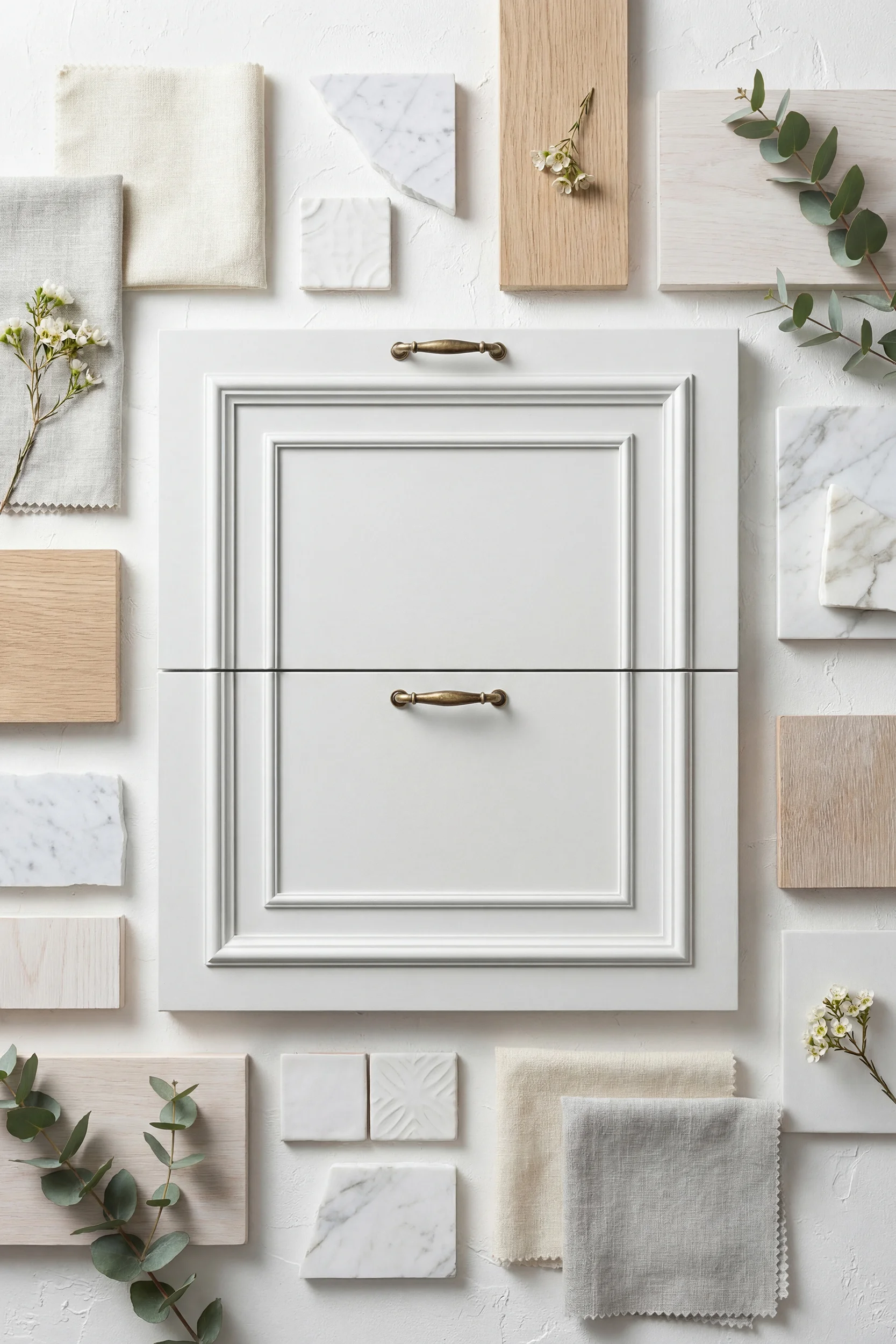 Фасад КАРОЛИНА белый