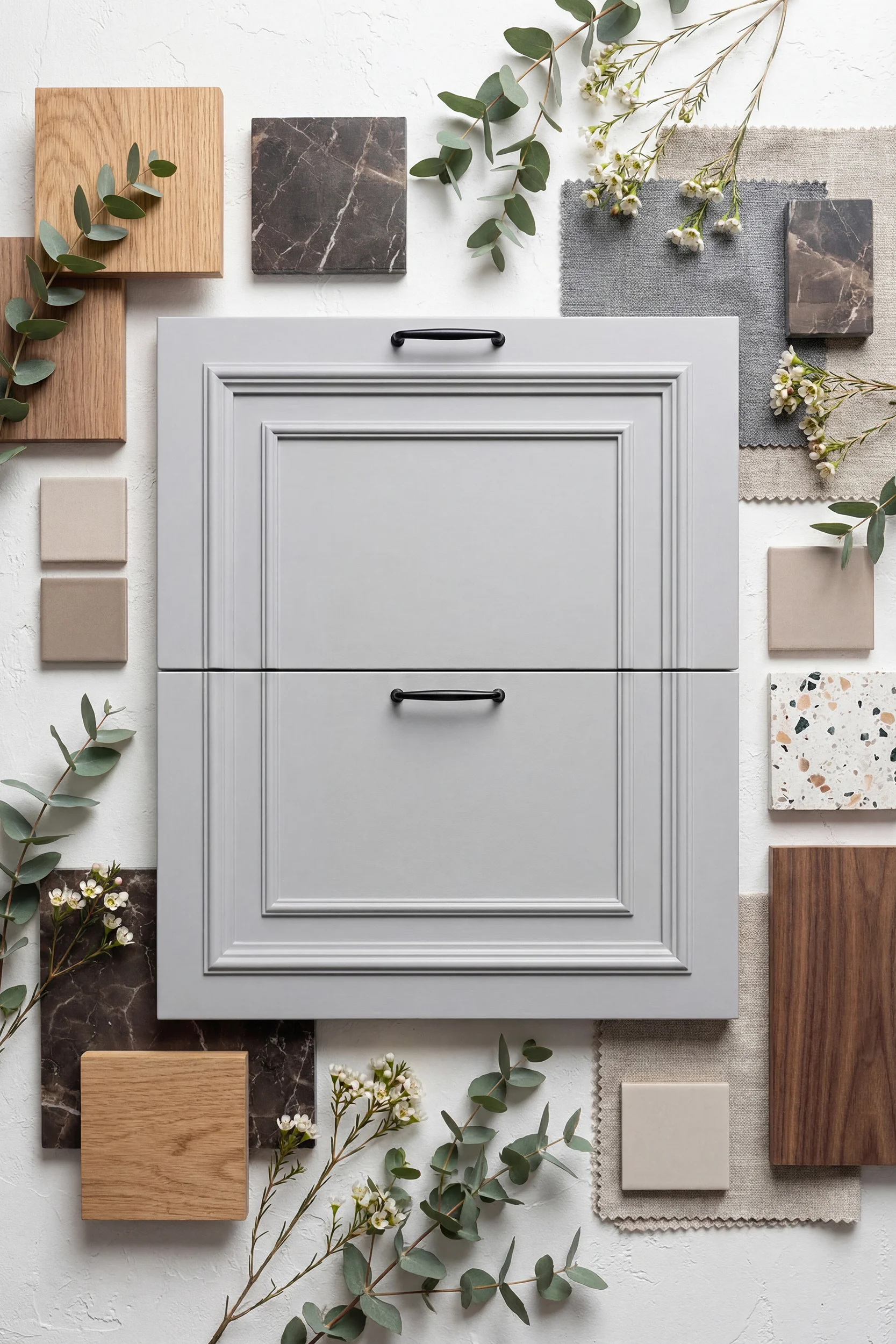 Фасад КАРОЛИНА серый