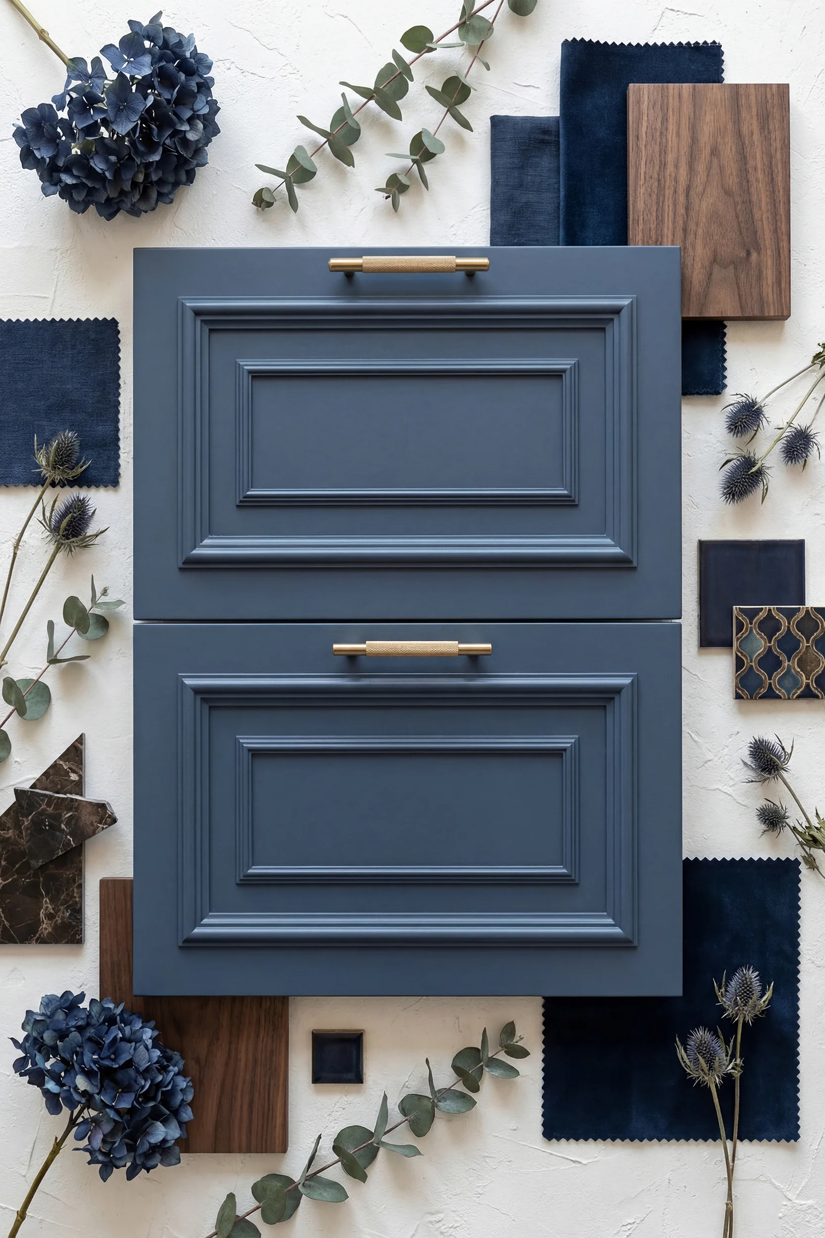 Фасад КАРОЛИНА синий