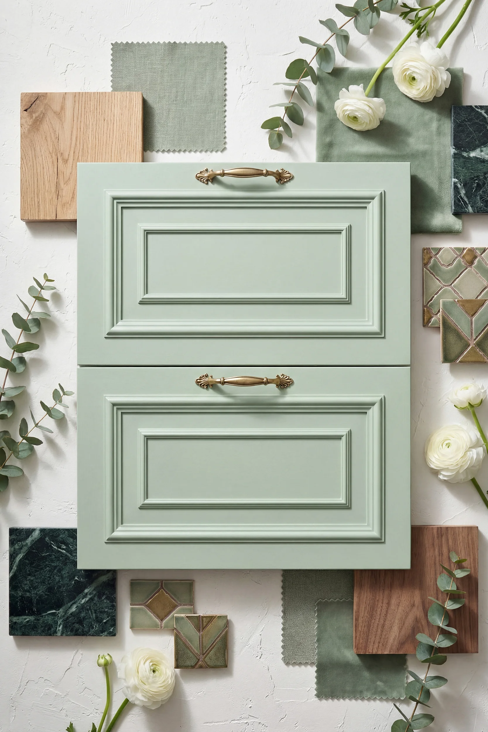 Фасад КАРОЛИНА зеленый