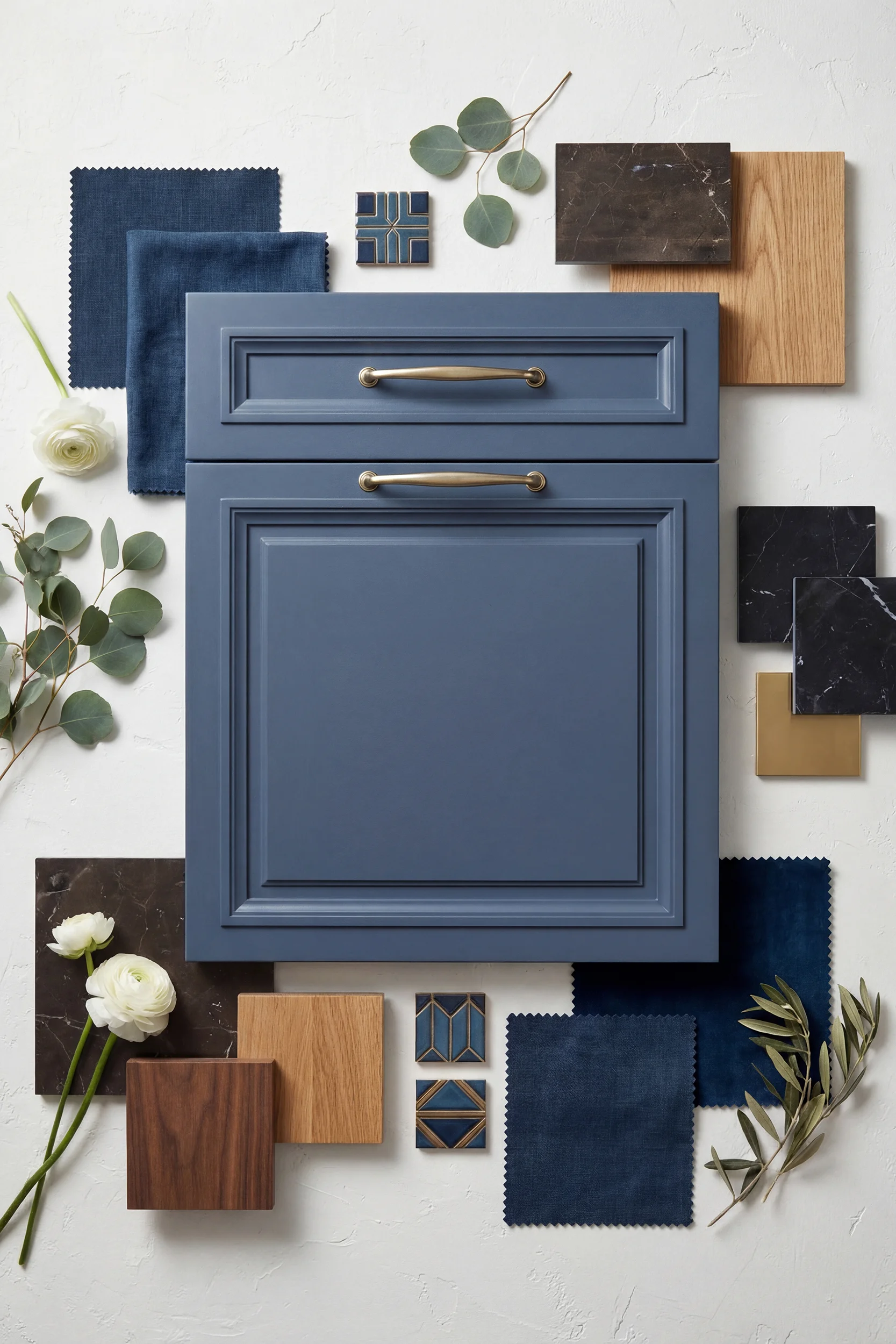 Фасад МЭТР синий