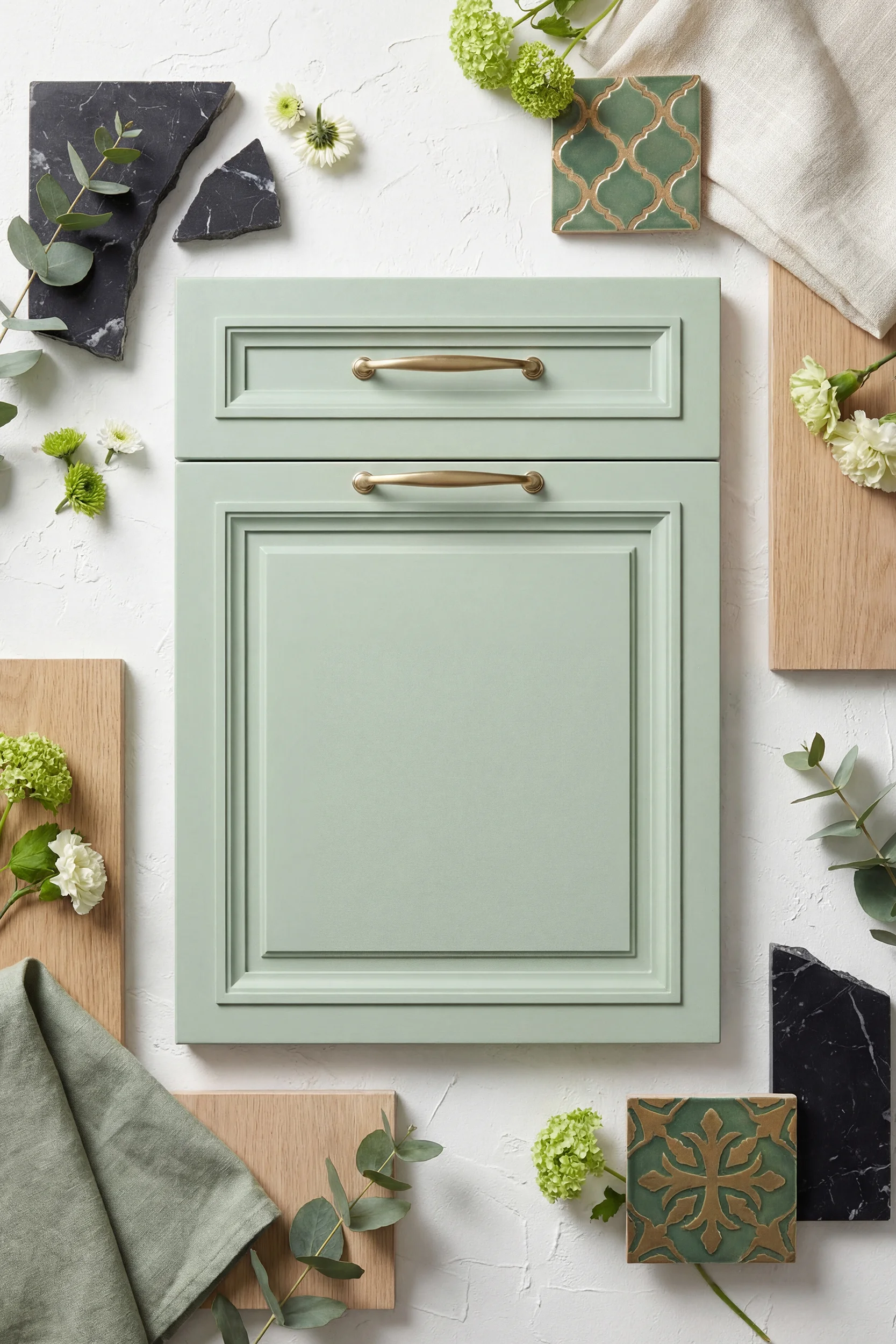 Фасад МЭТР зеленый